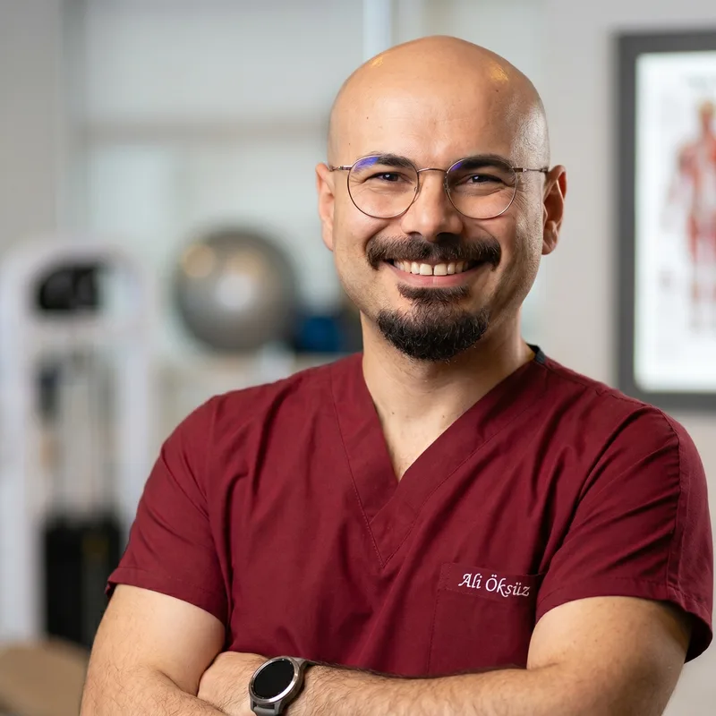 Physiotherapist Ali Oksuz